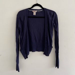SO Blue Cardigan